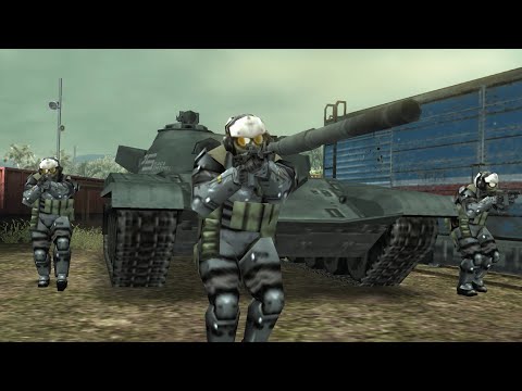 Metal Gear Solid: Peace Walker Walkthrough -  Tank battle T72U