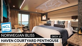 Norwegian Bliss | Haven Courtyard Penthouse with Large Balcony Tour &amp; Review 4K | Category HE