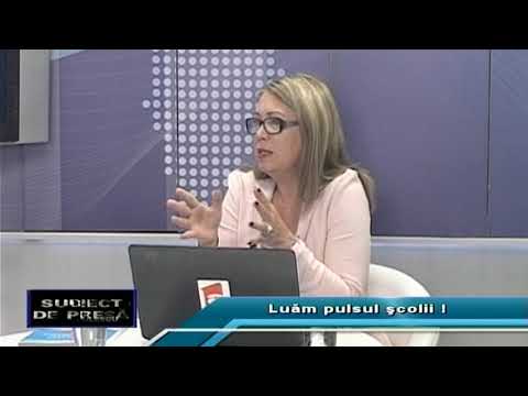 Subiect de presa 14 09 2017 - Dumitru Tudosoiu - Luam pulsul scolii !