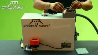 Instalación de equipo de vapor Temazcal Steam en 6 minutos