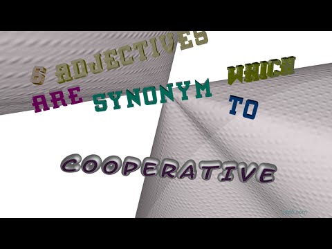 image-What is a synonym for cooperative?