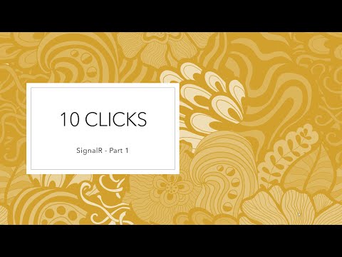 SignalR: Practical Introduction
