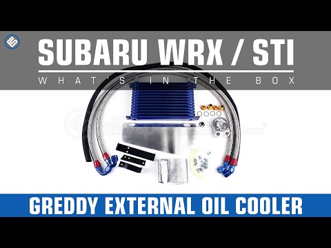 Greddy Subaru WRX/STI External Oil Cooler- Whats in the Box?