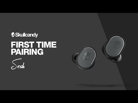 Sesh True Wireless Earbuds | First Time Bluetooth Pairing | Skullcandy