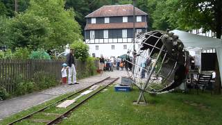 preview picture of video 'DE-51465 Bergisch Gladbach RIM Feldbahn Alte Dombach 2013'