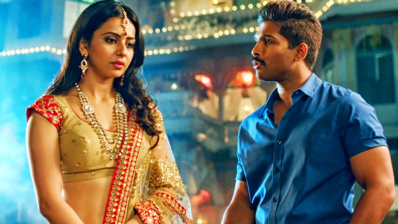'हर रोज दो झगड़े जरूर करता हूं' - Allu Arjun & Rakul Preet Singh Scene  | Sarrainodu फिल