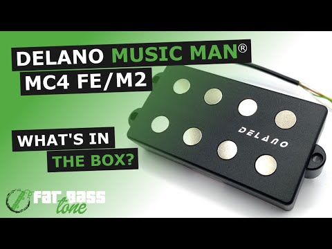Delano MC4 FE/M2 MusicMan® Bass Pickup: What’s In The Box (A Close-Up Look)