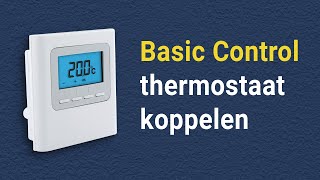 Basic Control thermostaat koppelen met RF ontvanger
