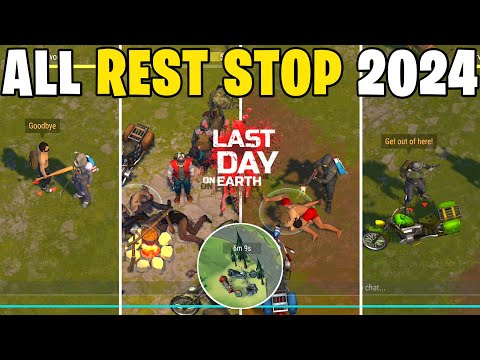 ALL VERSIONS OF REST STOP EVENT LDOE 2025 | LAST DAY ON EARTH SURVIVAL