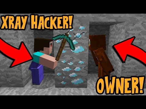 HIDING BEHIND DIAMONDS TO SCARE XRAY HACKER! - OWNER CATCHING HACKERS! EP66