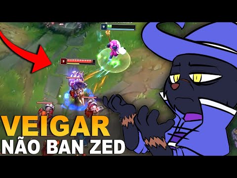 MONO VEIGAR NÃO PRECISAR BANIR ZED | VEIGAR NOVA RUNA PARA EVITAR OS BONECÃO