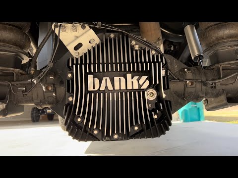 2022 RAM Cummins 3500 Banks Differential Cover Install