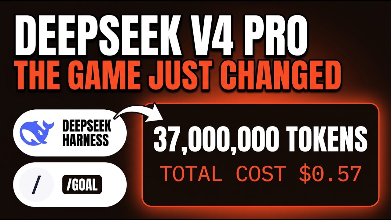 DeepSeek V4 Pro + DeepSeek Harness: Full Apps INSTANTLY ($0.56)