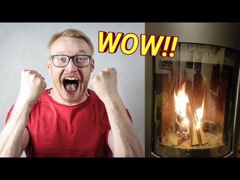 Kaminscheibe reinigen *life hack* !!!GANZ EINFACH!!! Ofentür Scheibe säubern ohne Aufwand...