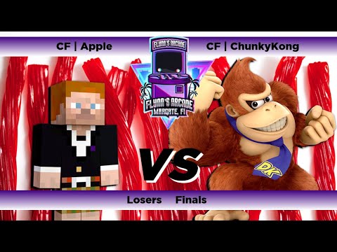 Flynn's Arcade 057 Losers Finals - CF | ChunkyKong (Donkey Kong)Vs CF | Apple (Steve)SSBU Tournament