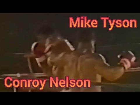 Mike Tyson vs Conroy Nelson Boxing Fight Nov 22, 1985, HD