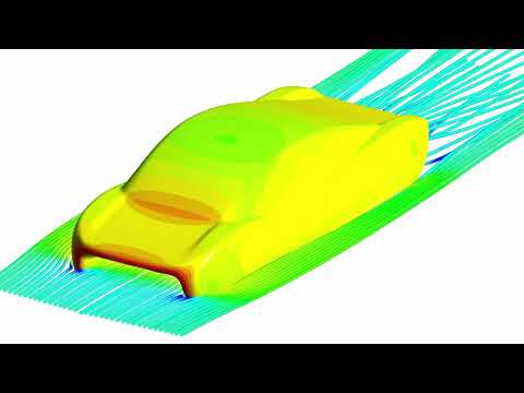Post Processing for the Aerodynamic Analysis of a Solar Car in ANSYS Fluent - Part 4