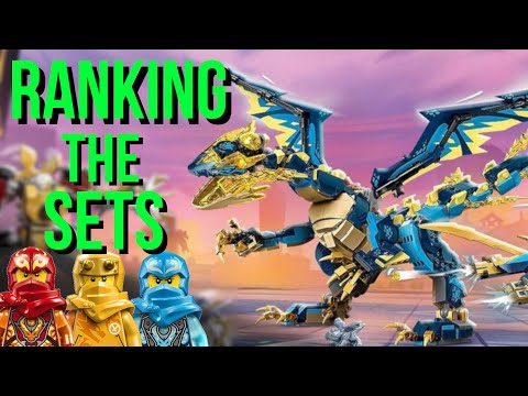 Ranking the LEGO Ninjago Dragon's Rising Sets! | (Worst to Best!)