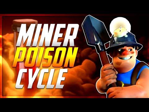 Miner Poison Cycle Deck In Clash Royale