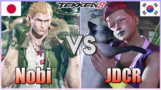Tekken 8  ▰  Nobi (Steve) Vs JDCR (Lili) ▰ Ranked Matches!