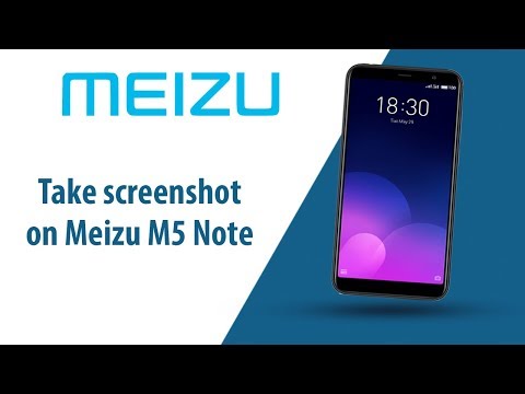 How to take screenshot on Meizu M5 Note?