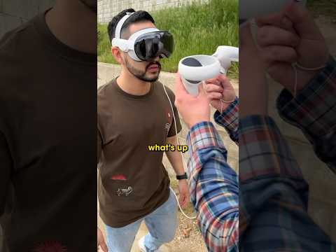 APPLE VISION PRO VS META QUEST FIGHT 😳