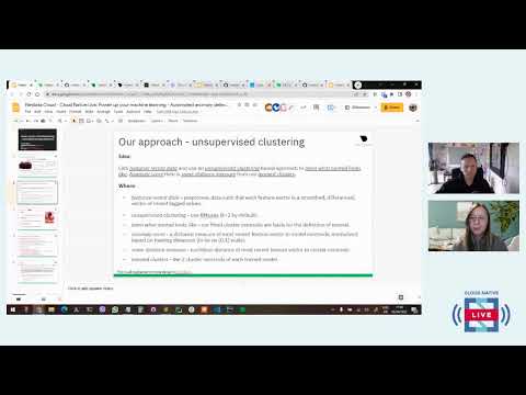 Cloud Native Live: Power up your machine learning – Automated anomaly detection