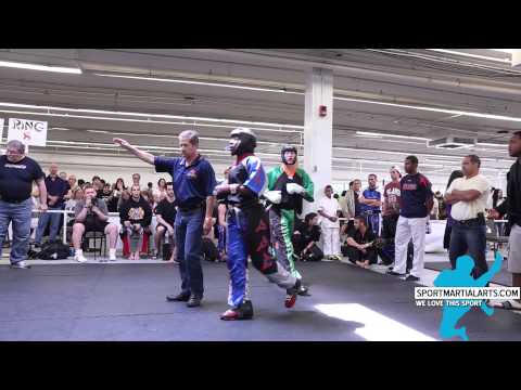 Morgan Plowden v Robyn LeBuffe - Women's Sparring - New England Open 2015
