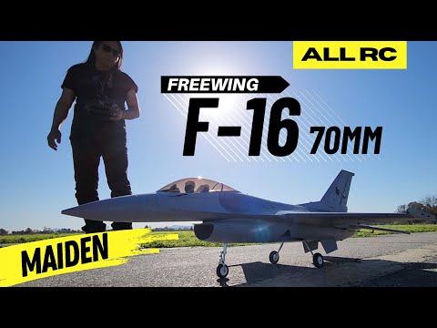 Freewing 70mm F-16 Falcon V2 Maiden and Second Flight