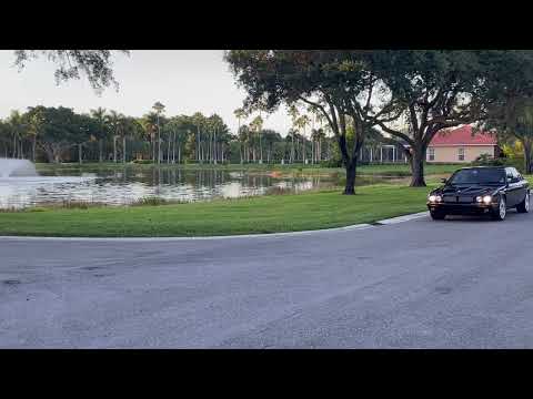 '02 Jaguar XJR 100 cruising