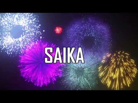 ♪♪  HAPPY BIRTHDAY SAIKA  ♪♪