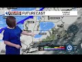 FORECAST: Nice today, then a couple of light snow chances