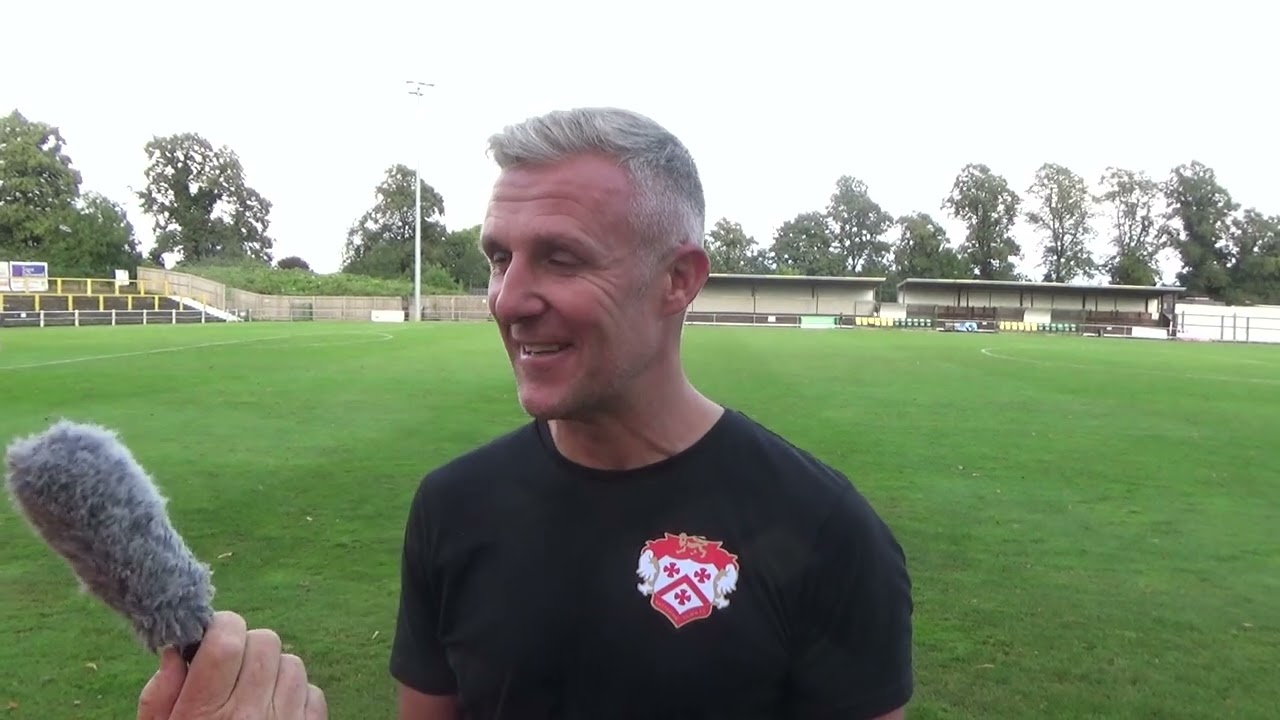 Post Match Interview - Hitchin Town 0-3 Kettering Town - 24/08/2024