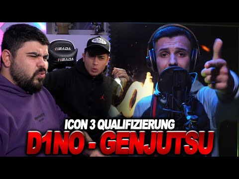 WAS FÜR EINE HOOK VON D1NO! 😨 D1NO - Genjutsu | ICON 3 Qualifizierung | Reaction