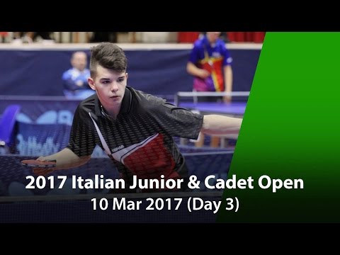 2017 ITTF Italian Junior & Cadet Open - Day 3