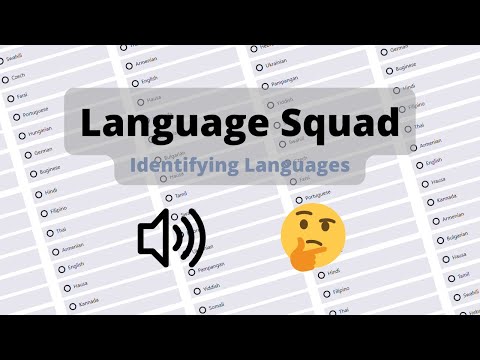 Which language is this? - Language Squad Gameplay