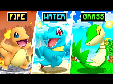 FIRST To CATCH EVERY STARTER POKEMON WINS!