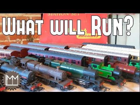 Which of the found Loft Locomotives will run?  Lawrie Goes a Little Model Episode 3.