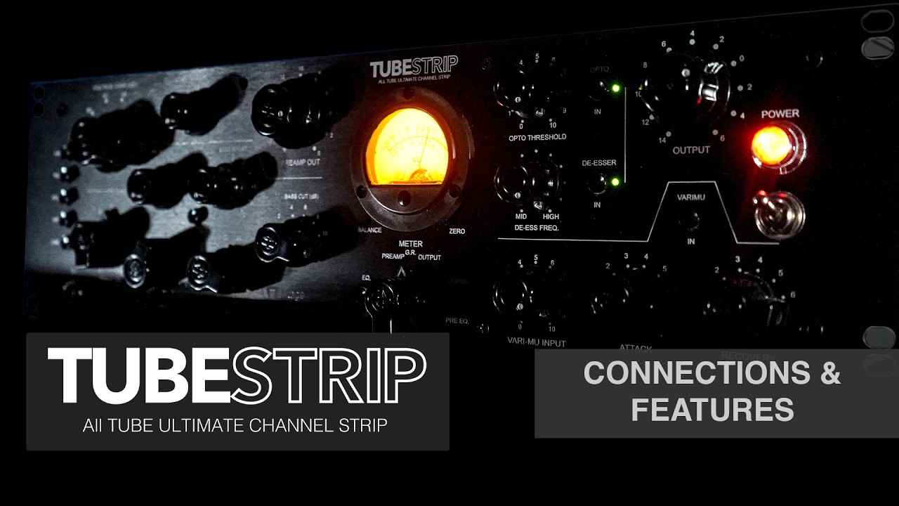 Heritage Audio - TUBESTRIP - Connections & Features