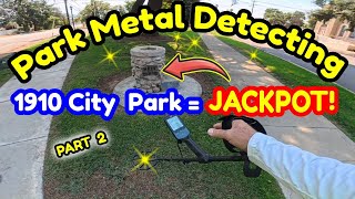 MIND-BLOWING Metal Detecting Finds in City Parks!