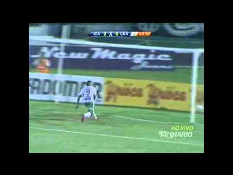 Campeonato Cearense - Gol do Verdão do Cariri! Icasa 2 x 0 Ceará  - 13/03/2013