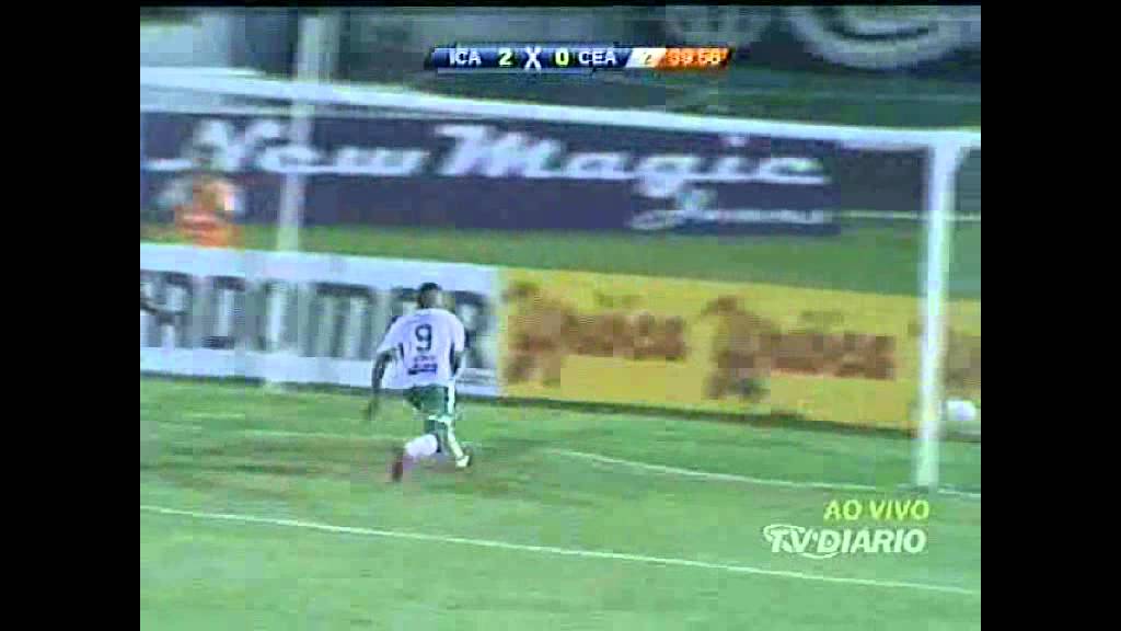 Campeonato Cearense - Gol do Verdão do Cariri! Icasa 2 x 0 Ceará  - 13/03/2013
