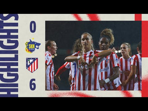 St. Pölten 0-6 Atlético de Madrid Femenino | ⚽ Gio, Medina, Luany, Bøe Risa, Fiamma (2) | HIGHLIGHTS