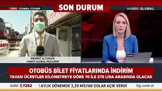 Otobüs Bilet Fiyatlarında İndirim! İşte Yeni Otobüs Bileti Fiyatları
