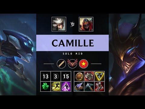 Camille Mid vs Zed - VN Grandmaster Patch 25.17