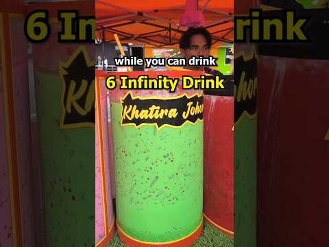 This Infinity Drink can wipe your existence in Half