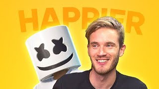 Download lagu PewDiePie Sings Happier mp3