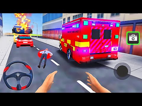 Ambulance Simulators: Rescue Mission - Van Car Driver 2021 - Best Android GamePlay