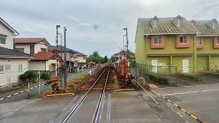 大間々駅から相老駅の風景