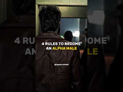 4 RULES TO BECOME AN ALPHA MALE 😈🔥~ Tyler durden 😈~ Attitude status🔥~ motivation whatsApp status